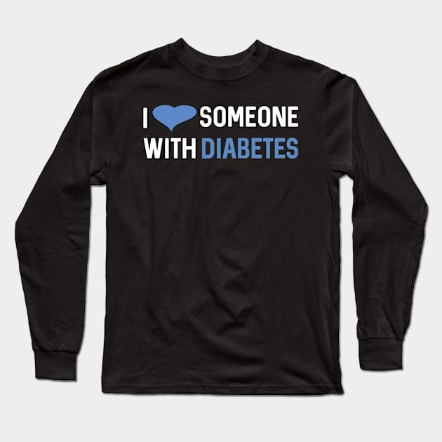 Diabetes Awareness Long Sleeve T-Shirt by othmane4